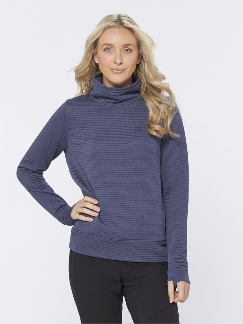 NEW - Duluth Women's AKHG Blackburn Pullover Sweater Sweatshirt Navy, Size Large